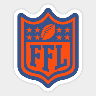 Fantasy Football - Denver Broncos Sticker